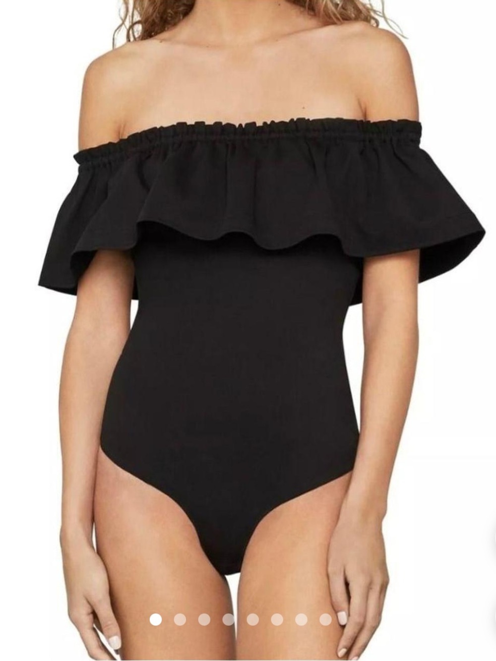 BCBGMaxAzria Black Bodysuit